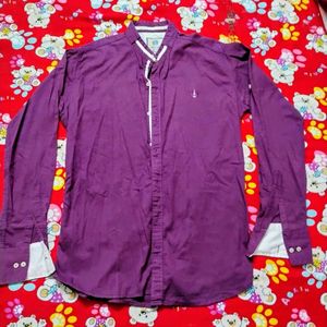 Purple Full Sleeve Tshirt For Men 💜
