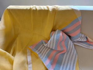 Sunny Yellow Handloom Cotton Saree