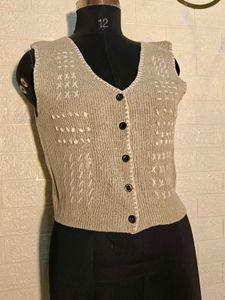 Knitted Vest Top