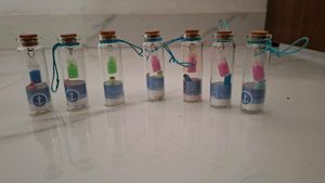 Message in a Bottle Charm Set