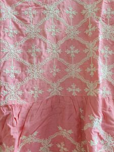 Pink Embroidered Top