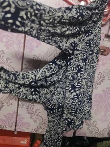 White Printer Blue Shrug