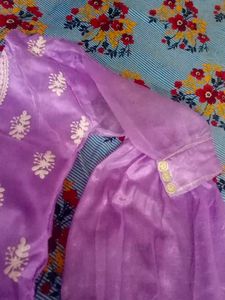 Kurti With Garara Nd Dupatta Set