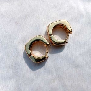 Square Shaped Thick Hoops