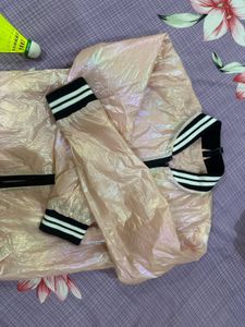 Holographic Bomber Jacket