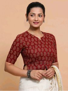 Paisley Print Blouse (L Size)