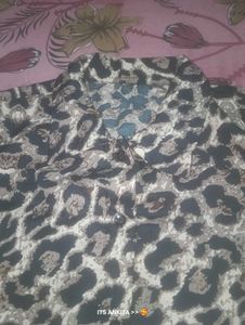 Leopard Print Top