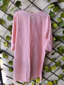peach short kurta