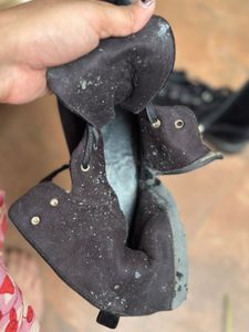 Truffle Collection Black Derby Boots 39 Euro