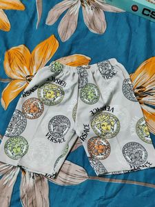 Chotey Saab Fancy Cord Set Print Border Ponchi