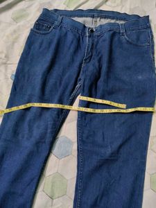 Dark Blue Denim Jeans