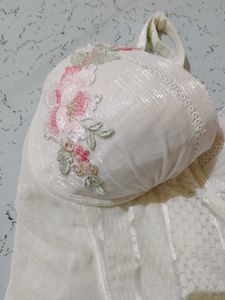 Lace Trim Floral Bustier