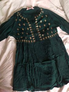 Short Kurta+ Abaya