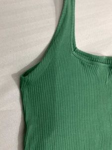 Westside Green RIBBED Tank Top