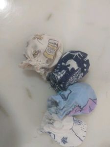4 sets of baby mittens