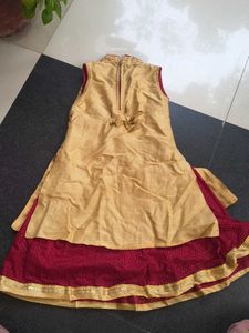 Elegant Ethnic Dress with Jacket