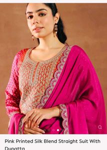 Libas Elegant Pink Kurta Set