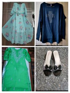 Dress Kurti Top Heel