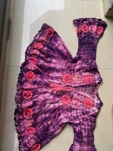 Purple Boho Short Kurti