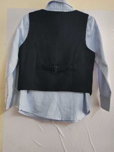 Boys&#39; Shirt &amp; Vest Set