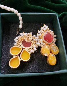New Luxe Precious Stone Earrings