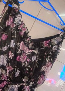 Black Sleeveless One Piece