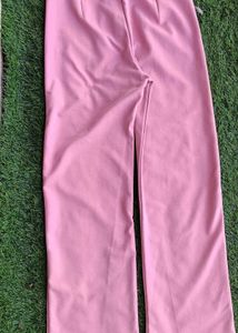 Pink Wide Leg Trousers🌷