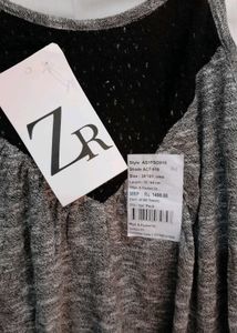 Gray ZR Tank Top