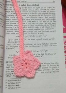 Handmade Crochet Flower Bookmark