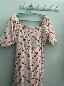 Floral Print Maxi Dress