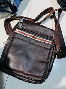 Leather Side Bag