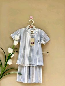 Striped Baby Set
