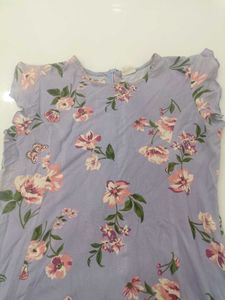 Floral Print Dress and a Pant Combo