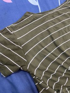Striped Crop Top