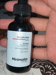 Minimalist Salicylic Acid 02% Face Serum