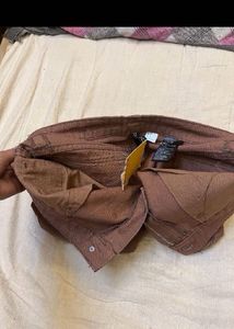 Brown Mini Skirt