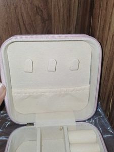 Pink Travel Jewellery Box