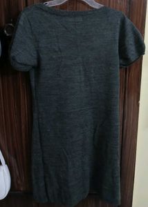 Cecil McBee Gray Mini Dress