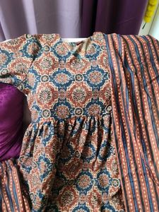 Boho Chic Printed Kurta Set