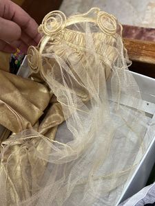 Embroidered Girls Gown