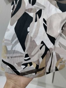 Leaf Print women Shirt