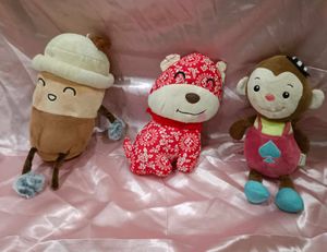 Combo Of 3 Imported Plus Toys