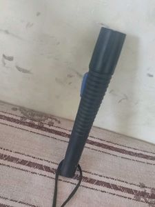 Vintage Black Flashlight