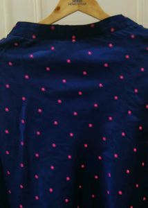 Pink &amp; Blue Lehenga Choli Set