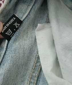 A Straight Leg Denim.