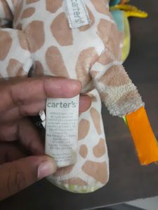 Carter&#39;s Giraffe Plush Activity Toy Stuffed Plus