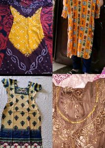 Combo Of 2 Kurtis Sets Two Kurti