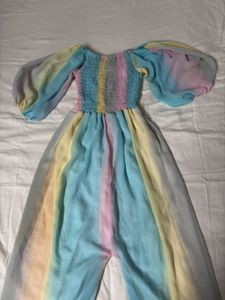 RAINBOW COLOUR JUMPSUIT