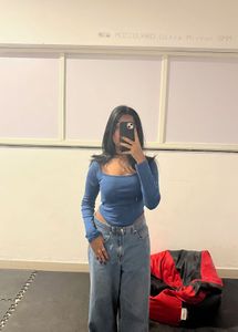 LIGHT BLUE DENIM JEANS