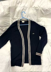 Lacoste Navy Cardigan